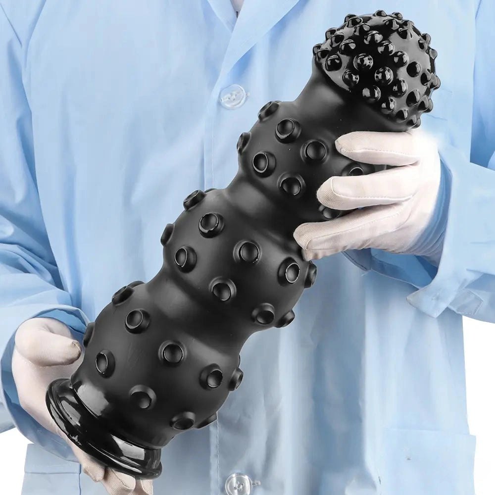 Black textured octopus dildo, photo 8