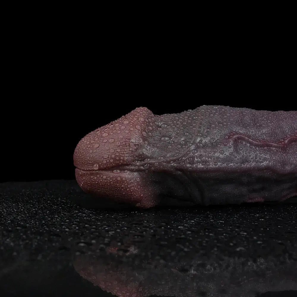 Coffee textured realistic dildo, photo 10
