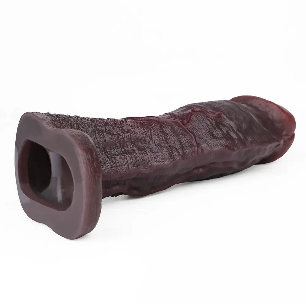 Coffee textured realistic dildo, photo 11