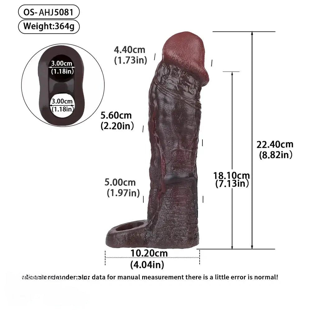 Coffee textured realistic dildo, photo 12