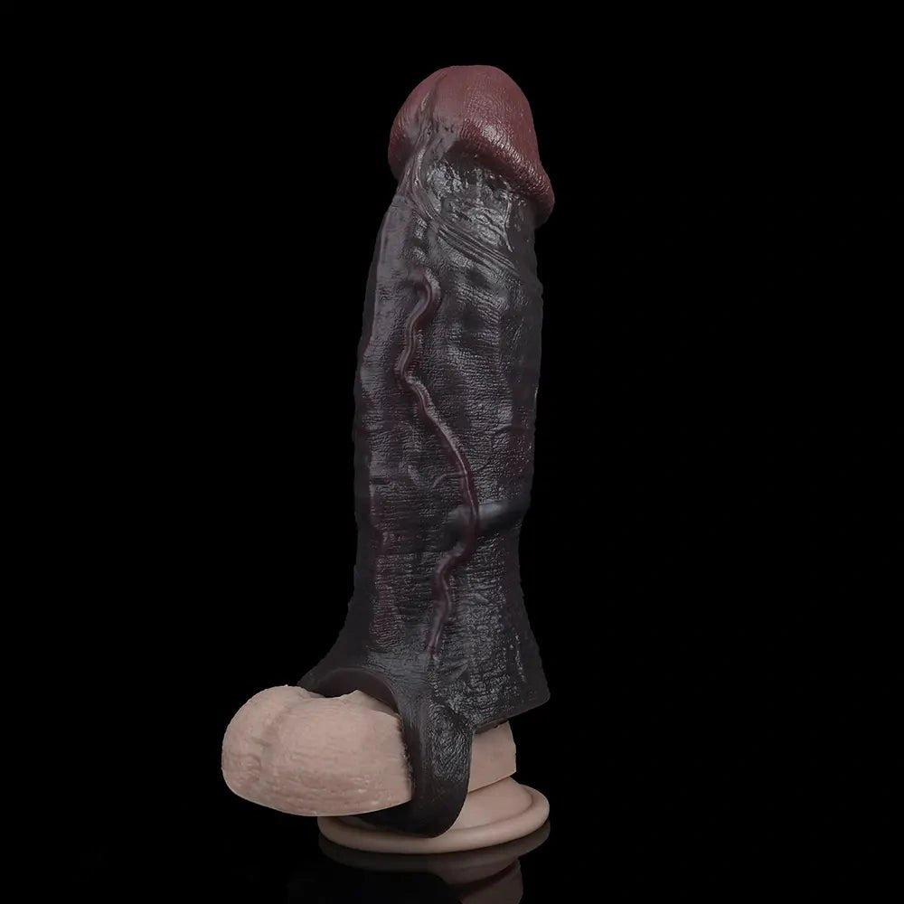 Coffee textured realistic dildo, photo 15