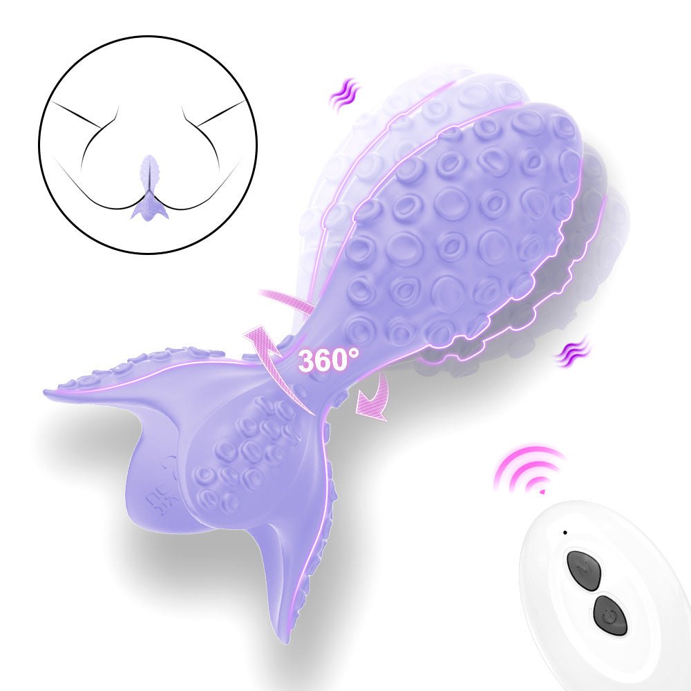Textured rotating prostate anal plug, photo 8