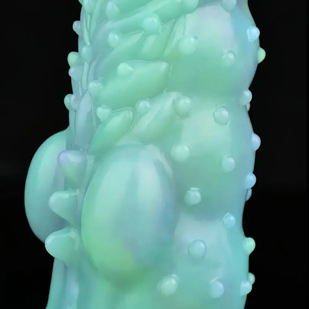 Textured silicone penis extension sleeve, photo 10