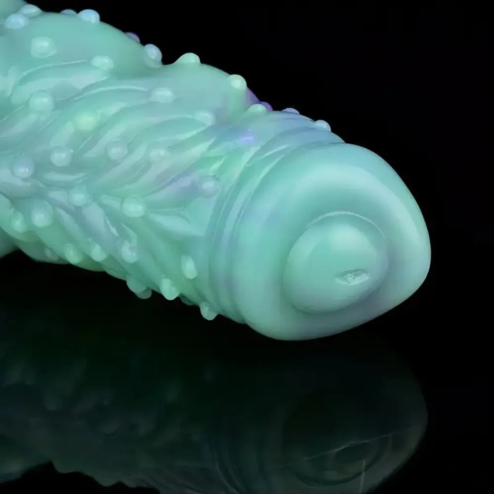Textured silicone penis extension sleeve, photo 11