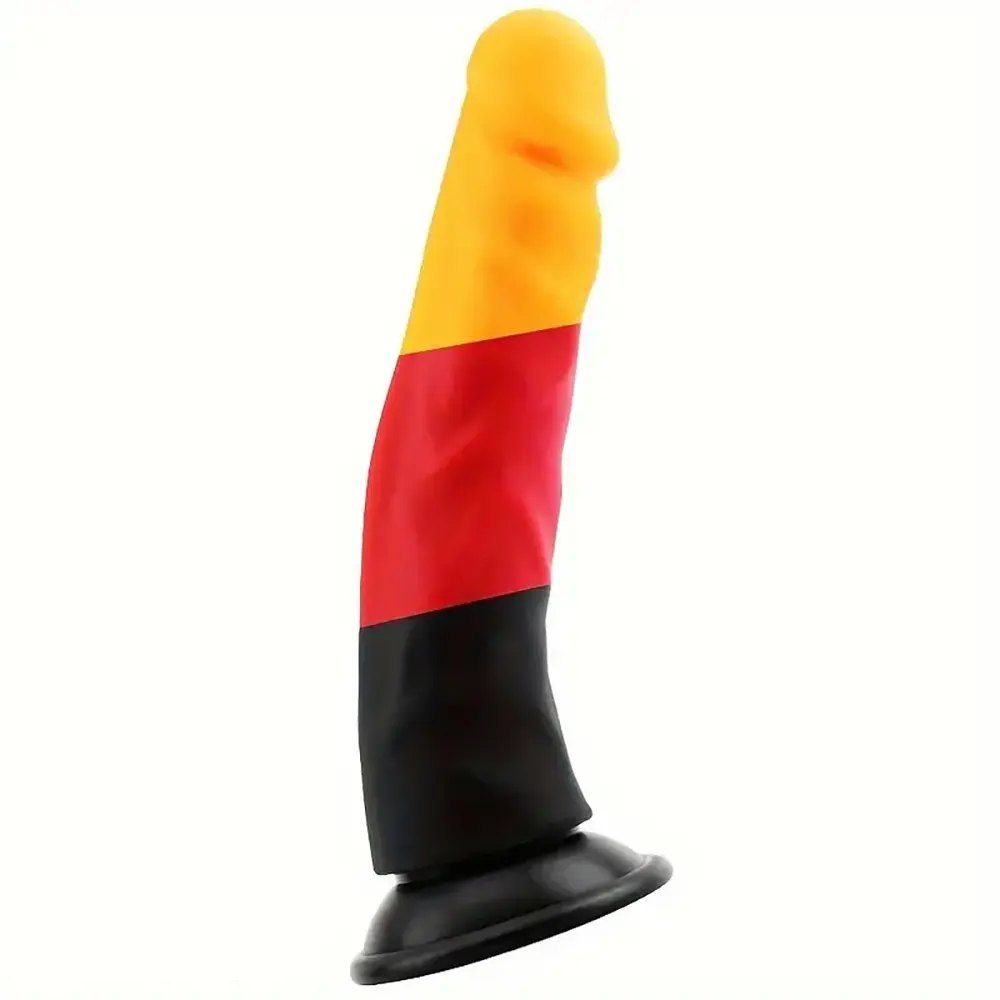 #1 bumpy textured silicone dildo