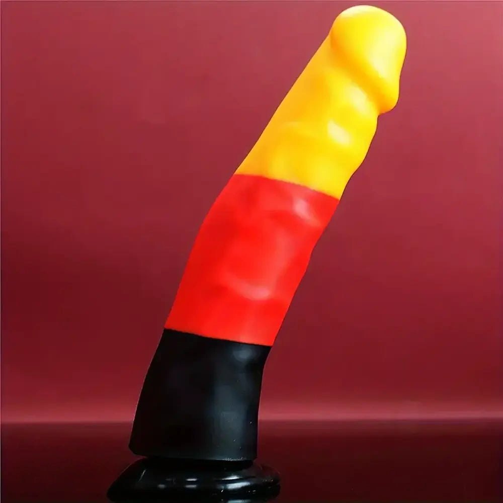 Bumpy textured silicone dildo, photo 4