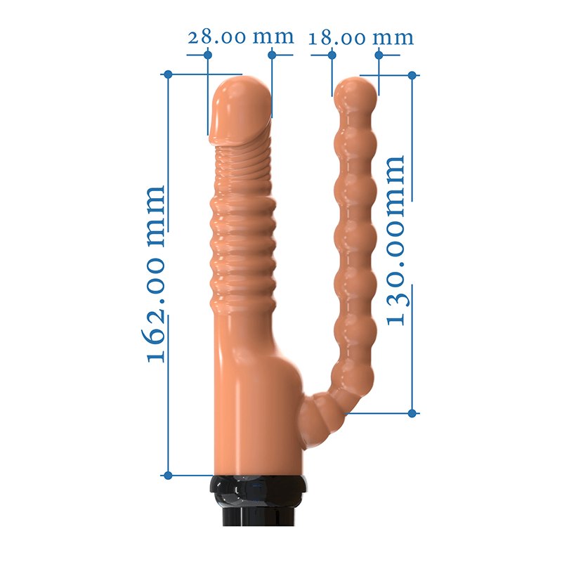 Orange textured silicone sleeve machine attachment, photo 13