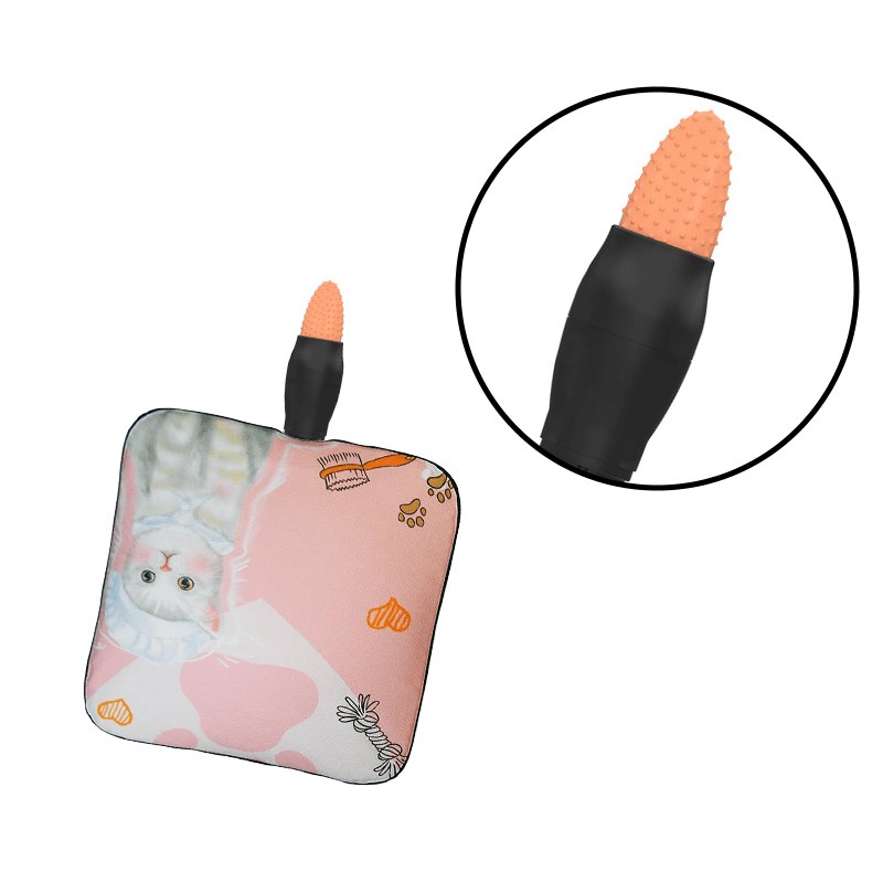 Orange textured silicone sleeve machine attachment, photo 2