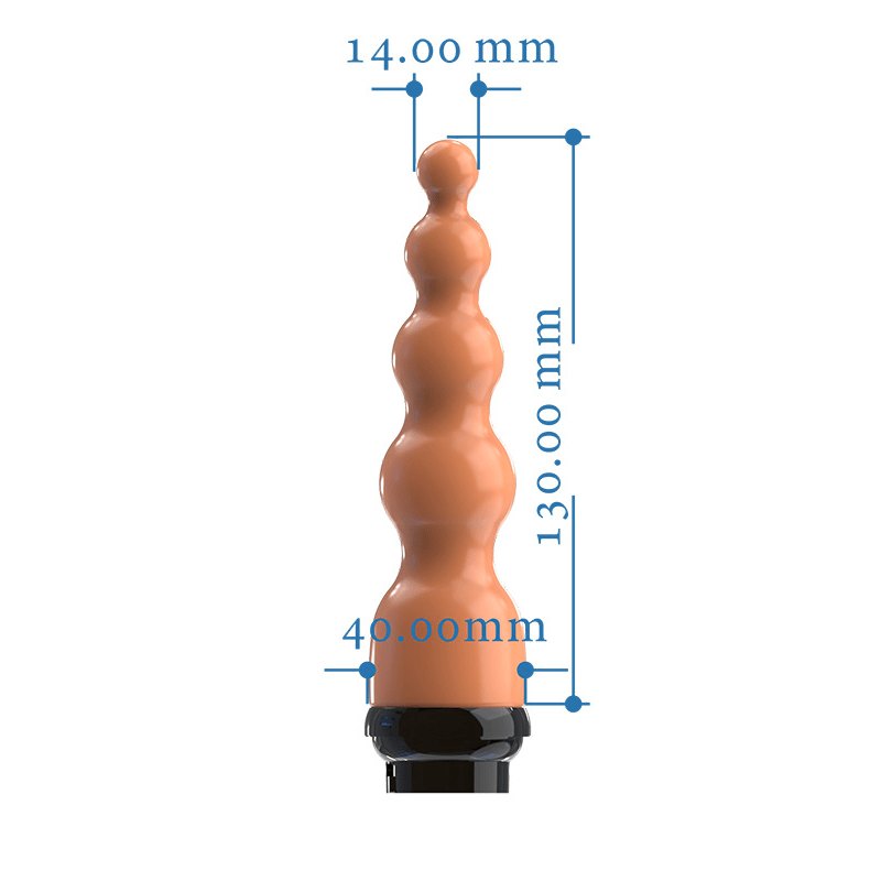 Orange textured silicone sleeve machine attachment, photo 21