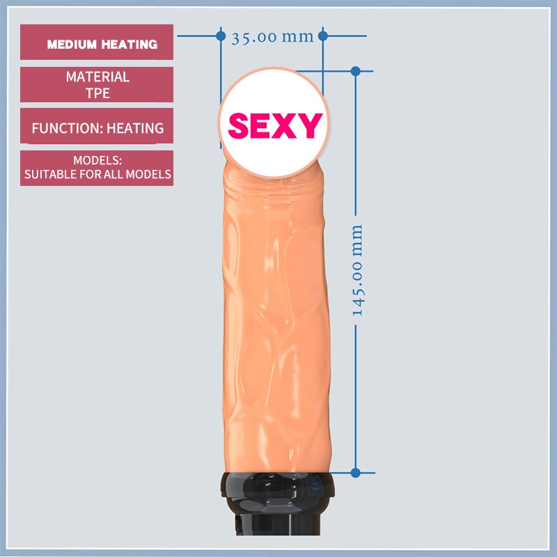 Orange textured silicone sleeve machine attachment, photo 8