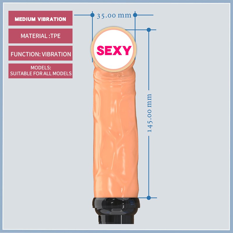 Orange textured silicone sleeve machine attachment, photo 9