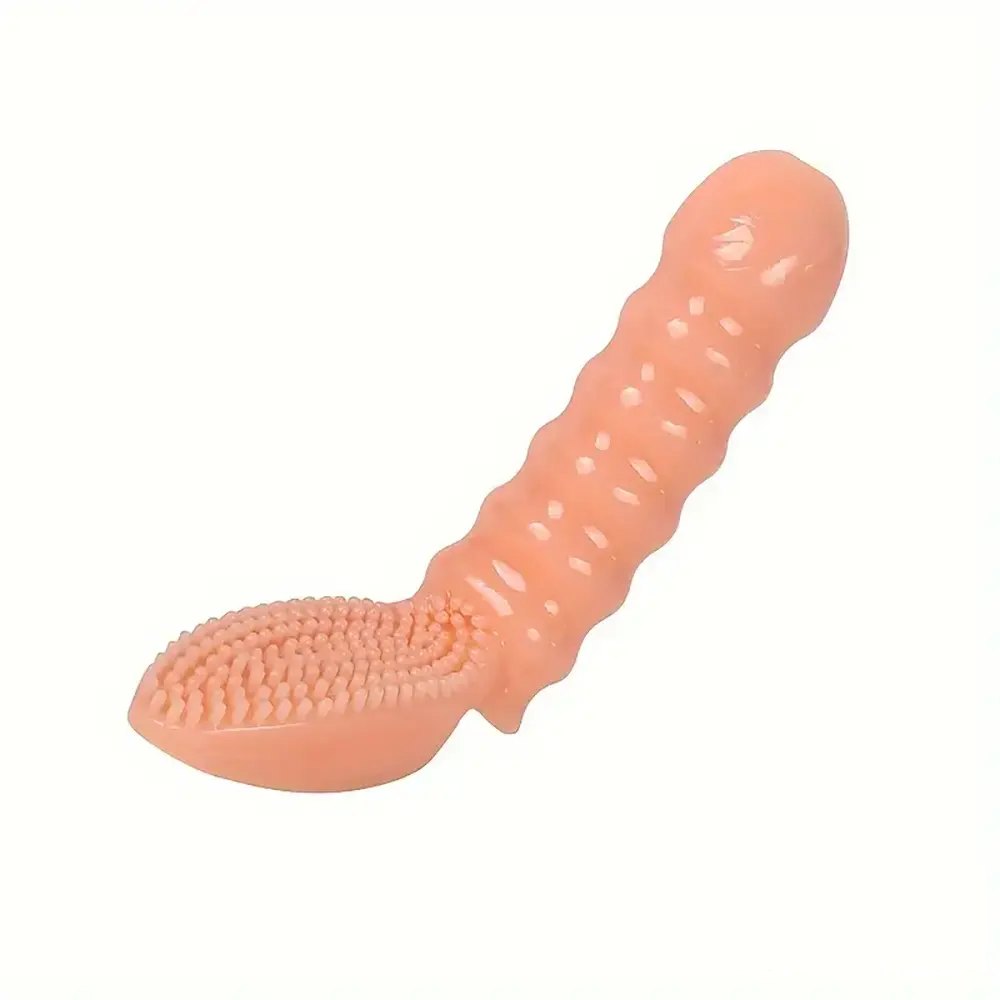 Flesh textured tpe small dildo, photo 1