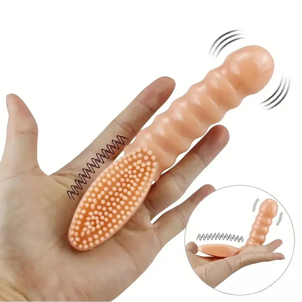 Flesh textured tpe small dildo, photo 4