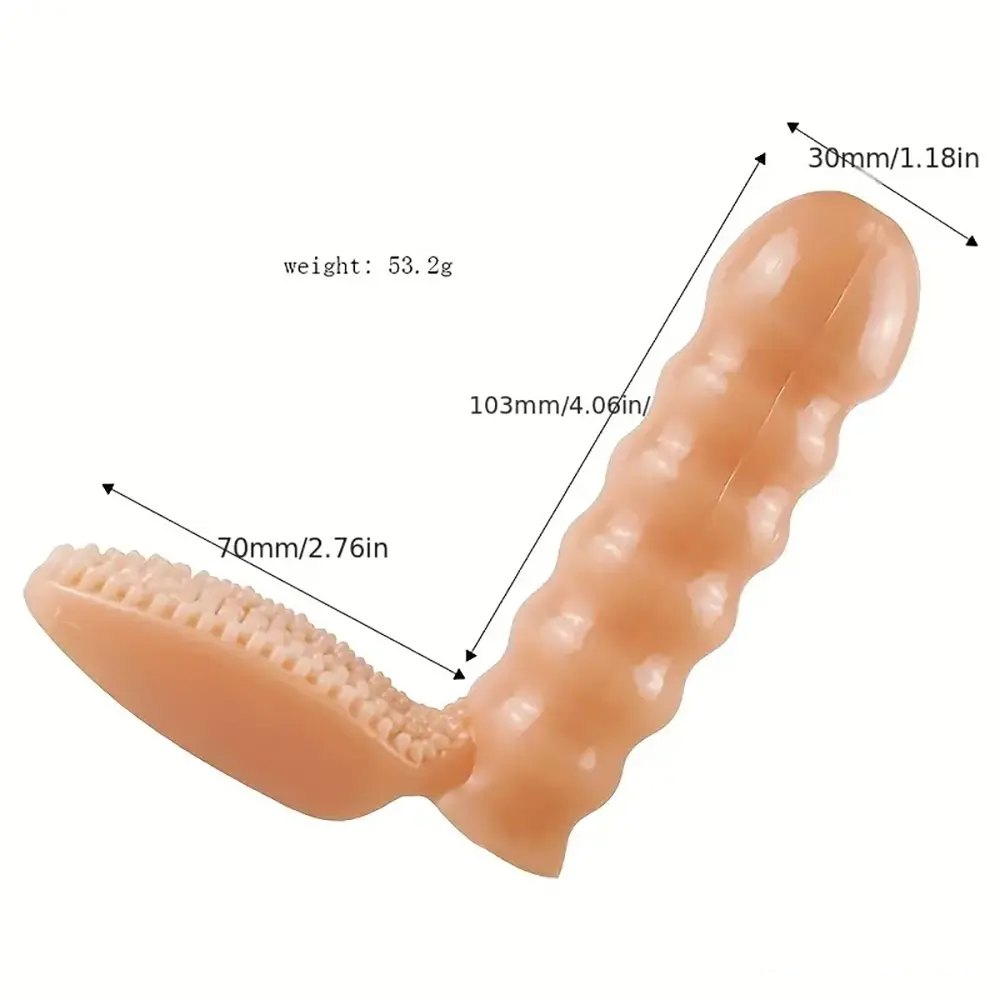 Flesh textured tpe small dildo, photo 8