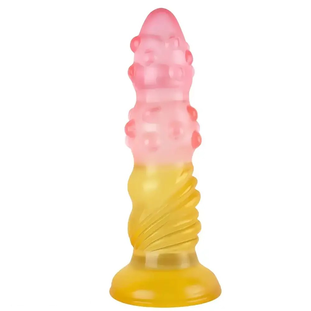 Textured pvc suction cup dildo, photo 1