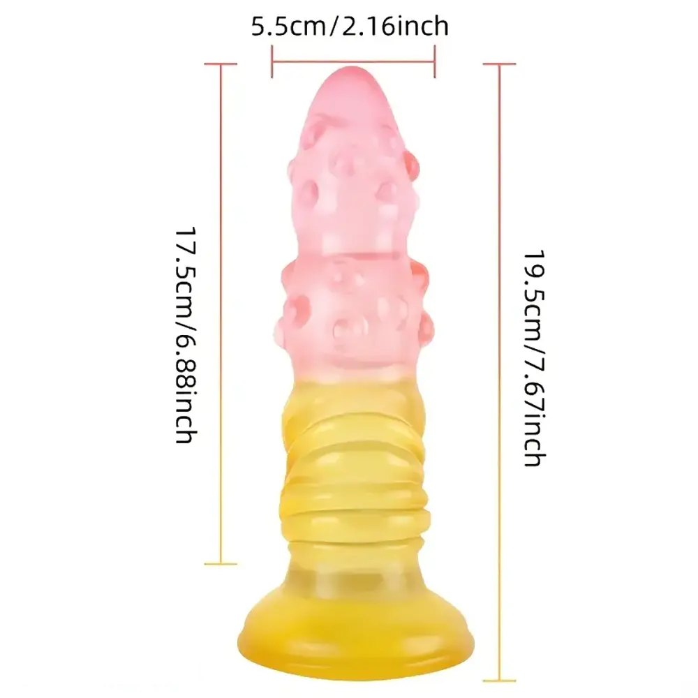 Textured pvc suction cup dildo, photo 4