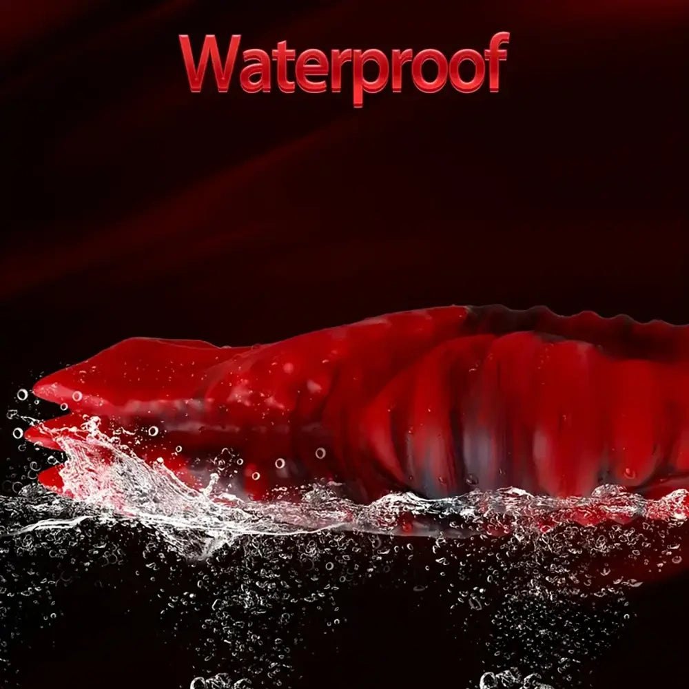 Textured tentacle monster silicone dildo, photo 6