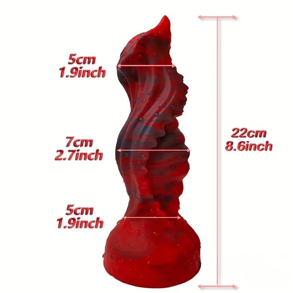 Textured tentacle monster silicone dildo, photo 8