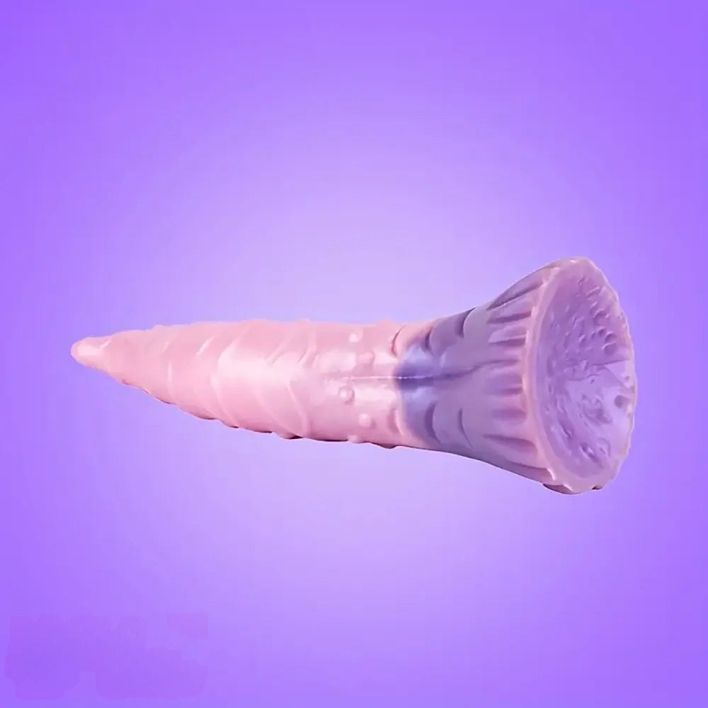 Textured silicone tentacle fantasy dildo, photo 2