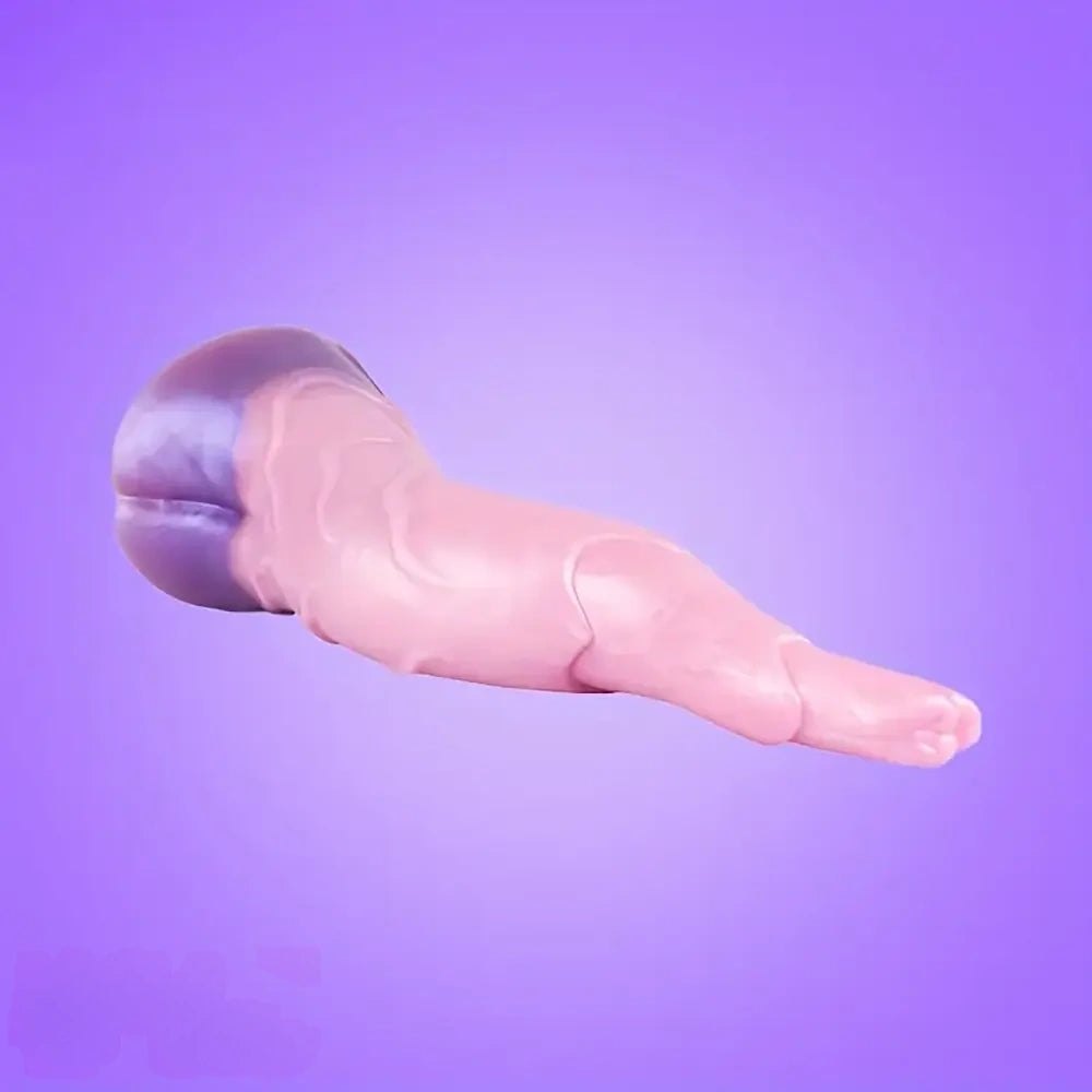 Textured silicone tentacle fantasy dildo, photo 3