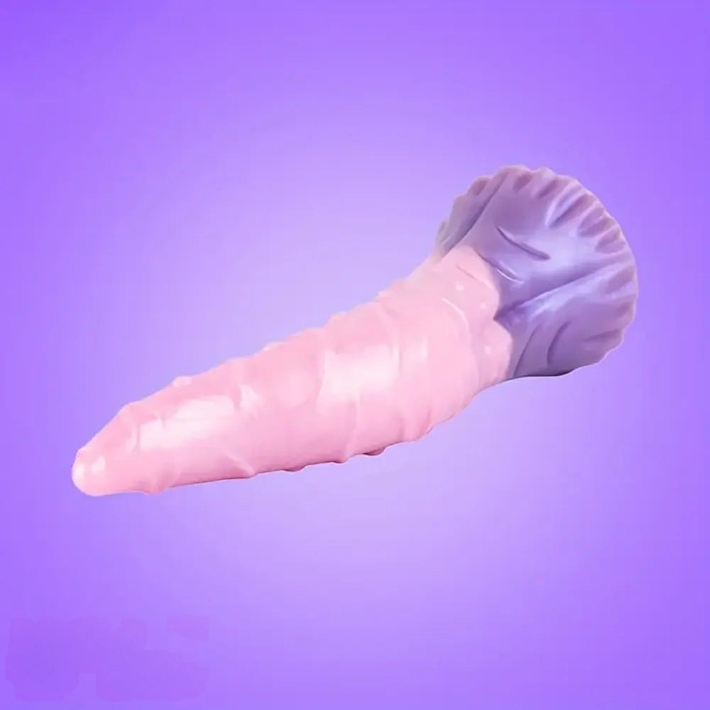 Textured silicone tentacle fantasy dildo, photo 5