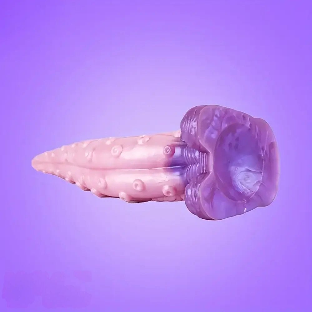 Textured silicone tentacle fantasy dildo, photo 6