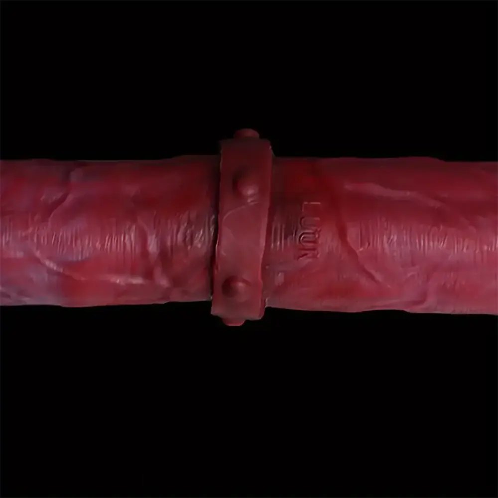 Colorful thick double-head silicone dildo, photo 5