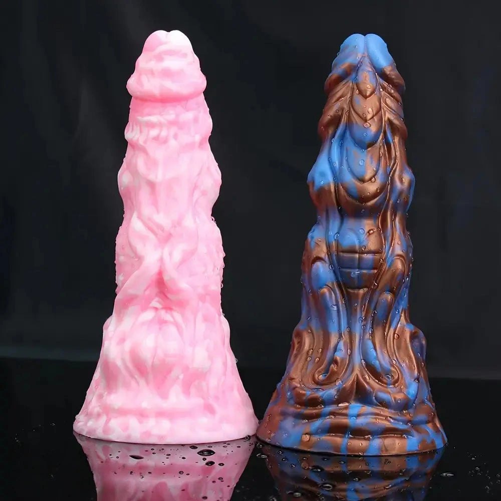Thick fantasy cone dildo, photo 1