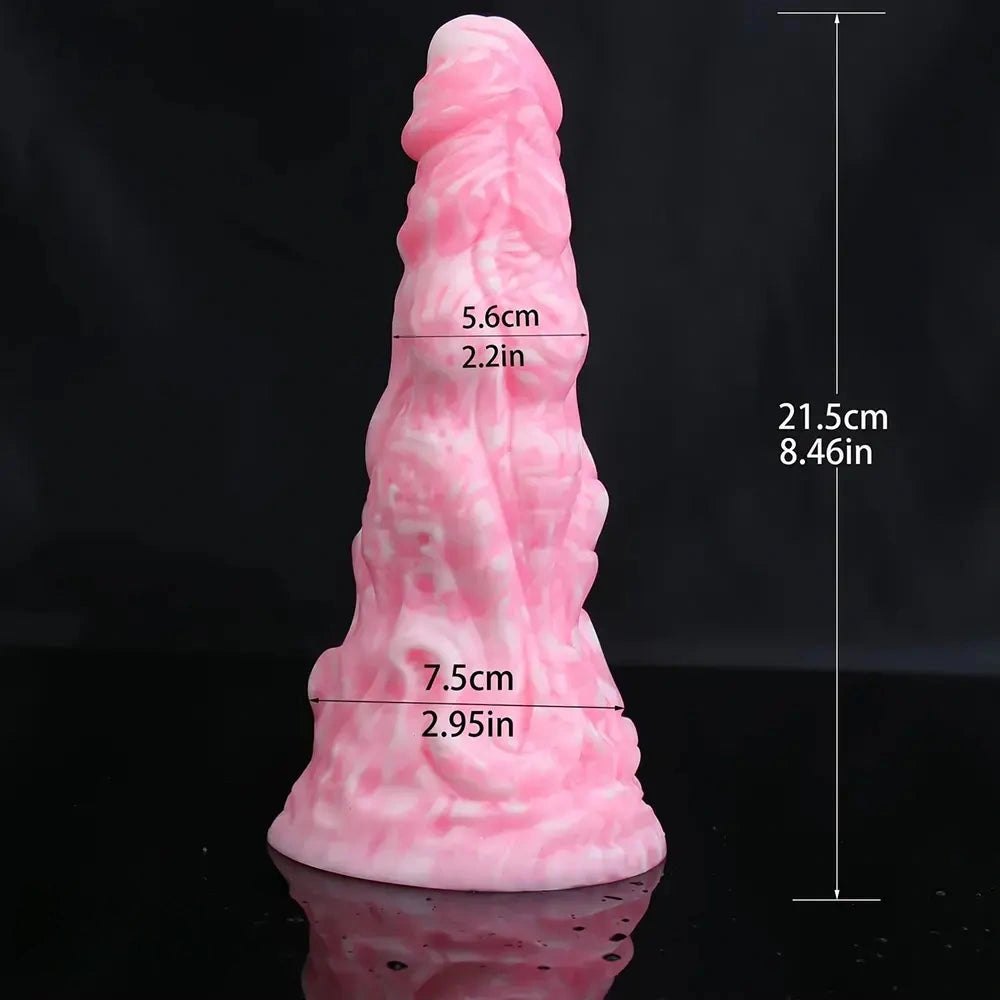 Thick fantasy cone dildo, photo 3