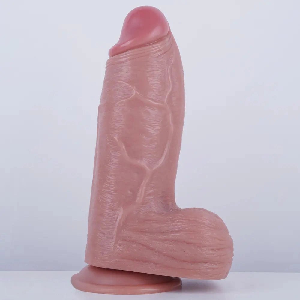 Thick realistic PVC dildo, photo 1