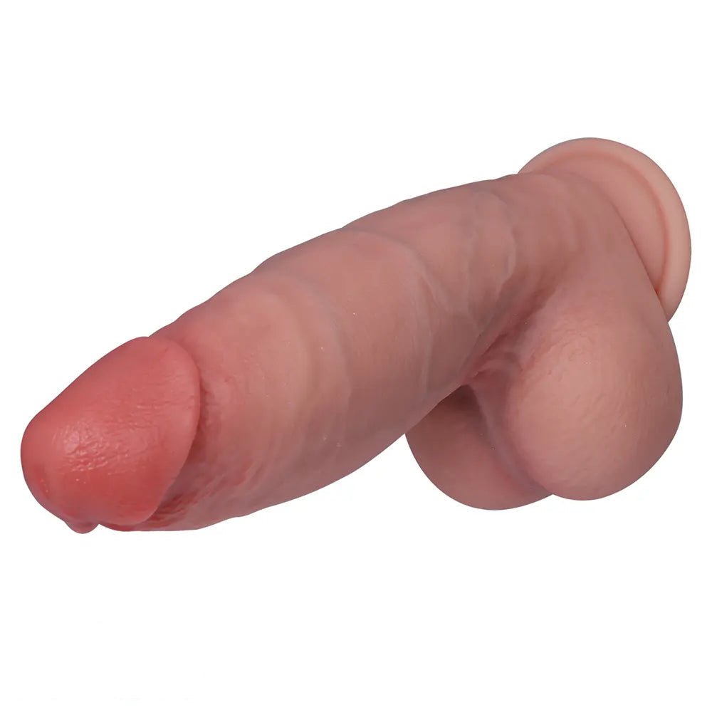 Large thick suction cup silicone dildo, photo 11