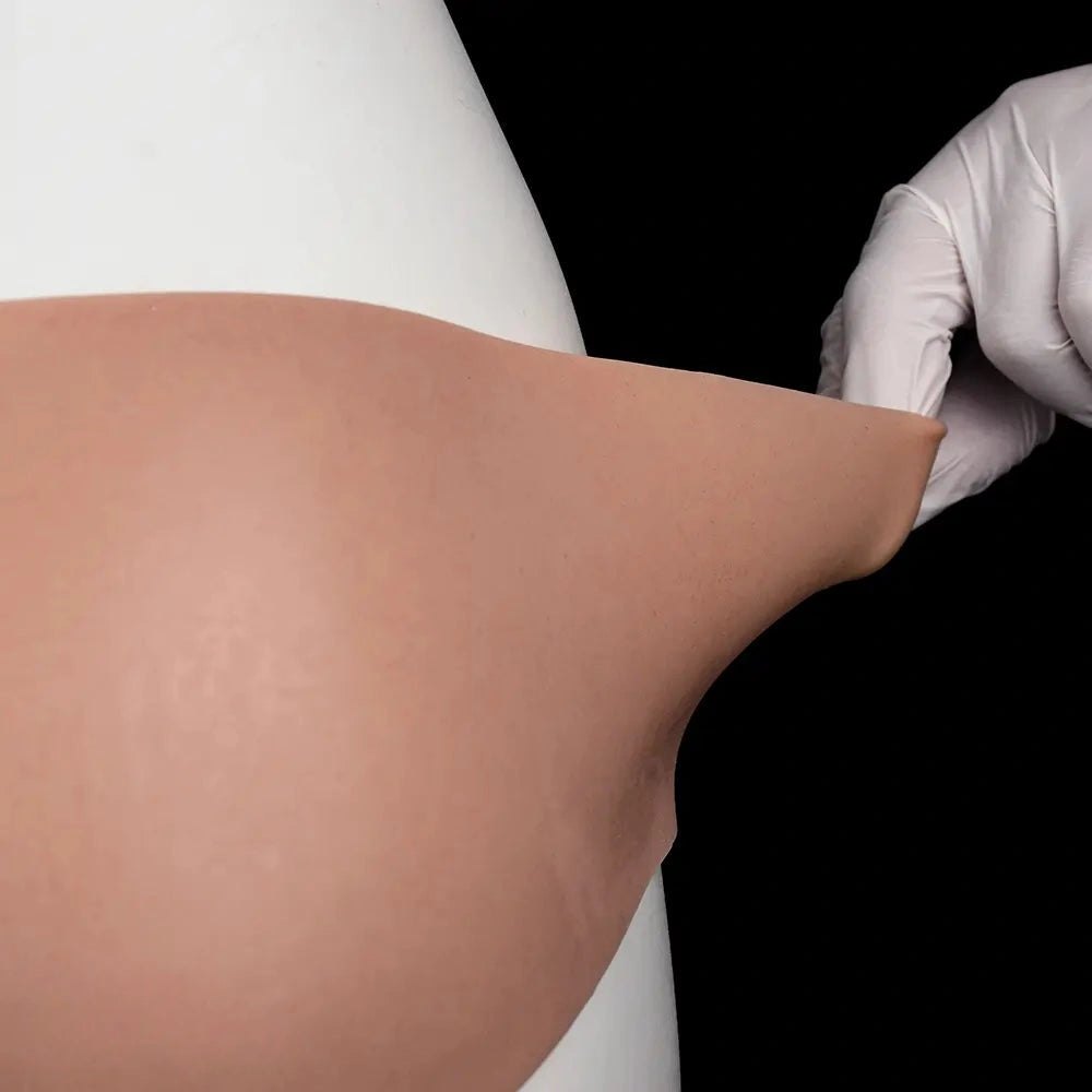 Flesh silicone realistic dildo, photo 13