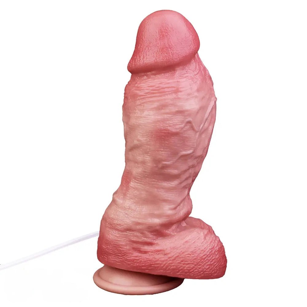 Flesh realistic silicone dildo, photo 2