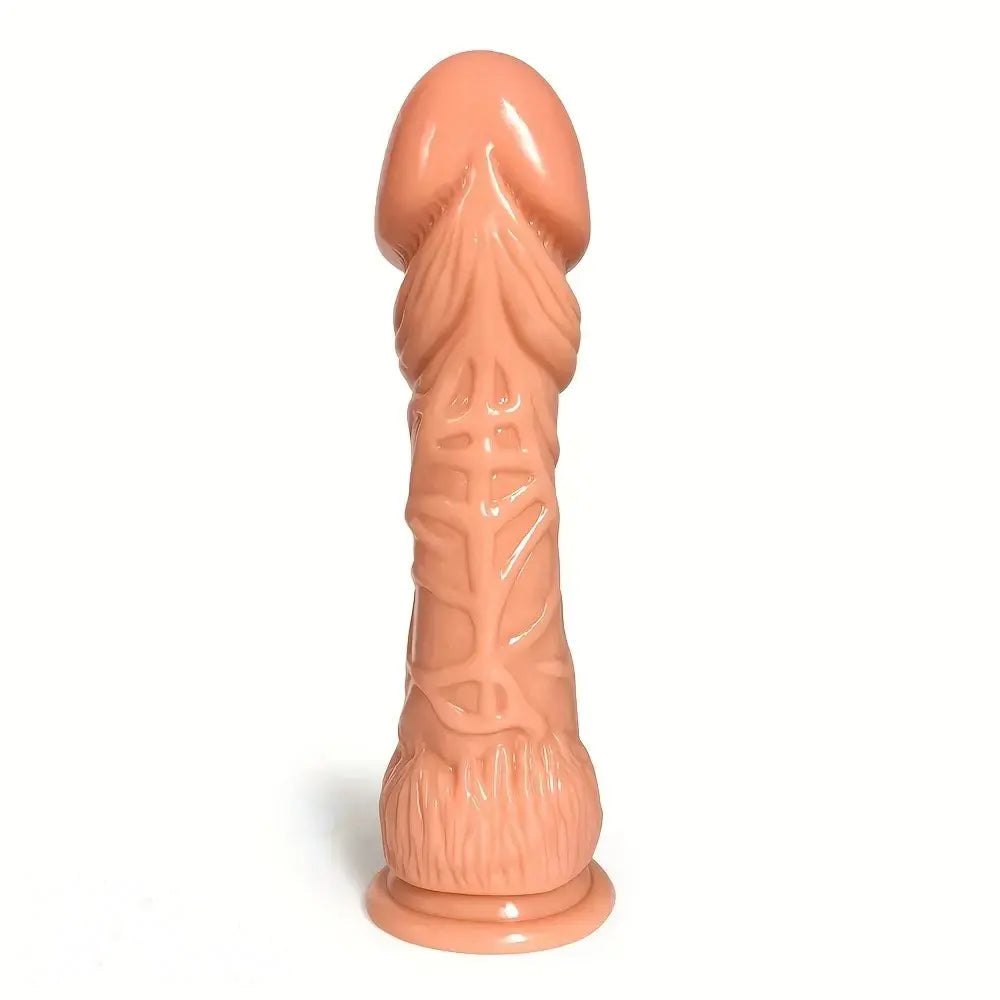 Thick realistic suction cup dildo with veins, photo 2