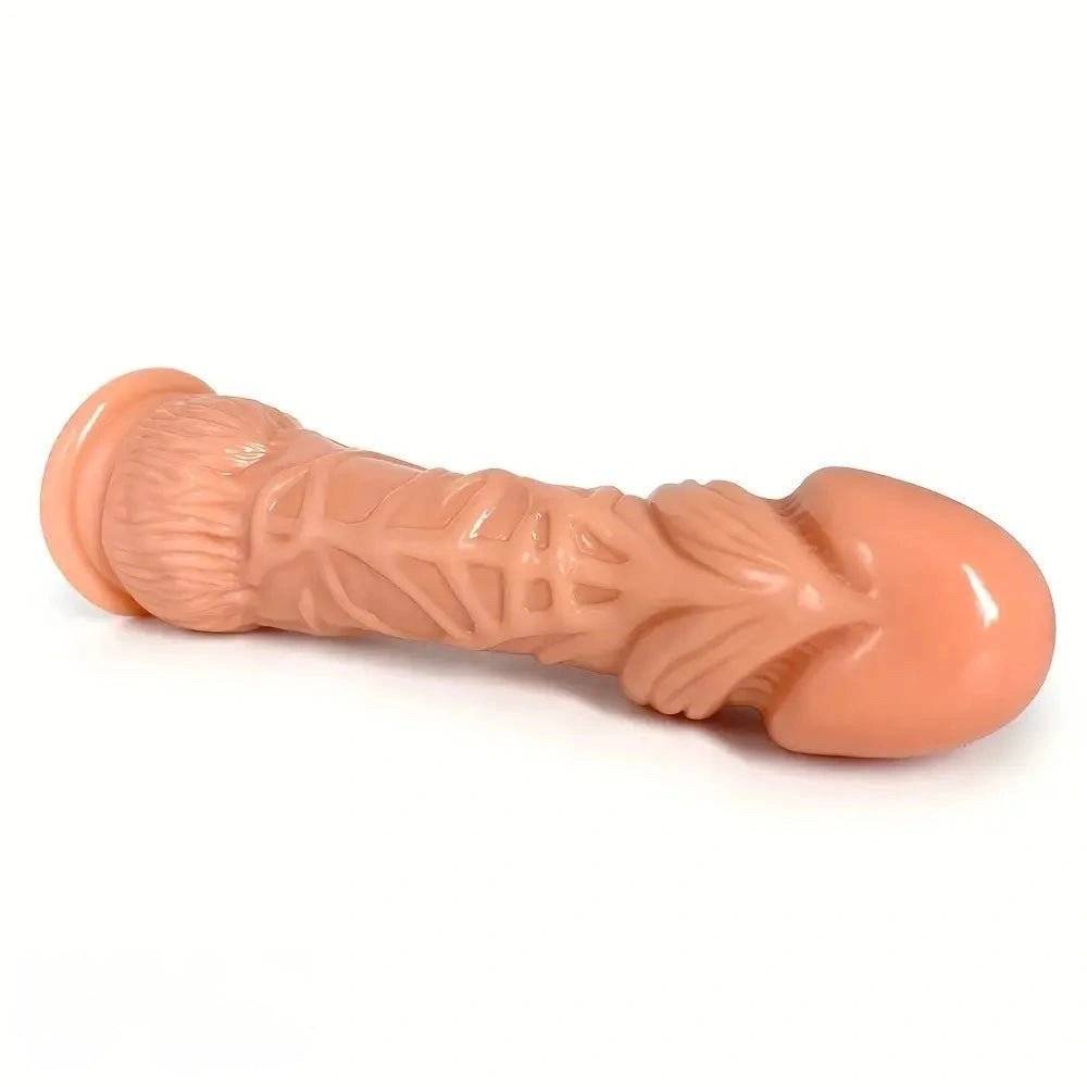 Thick realistic suction cup dildo with veins, photo 5