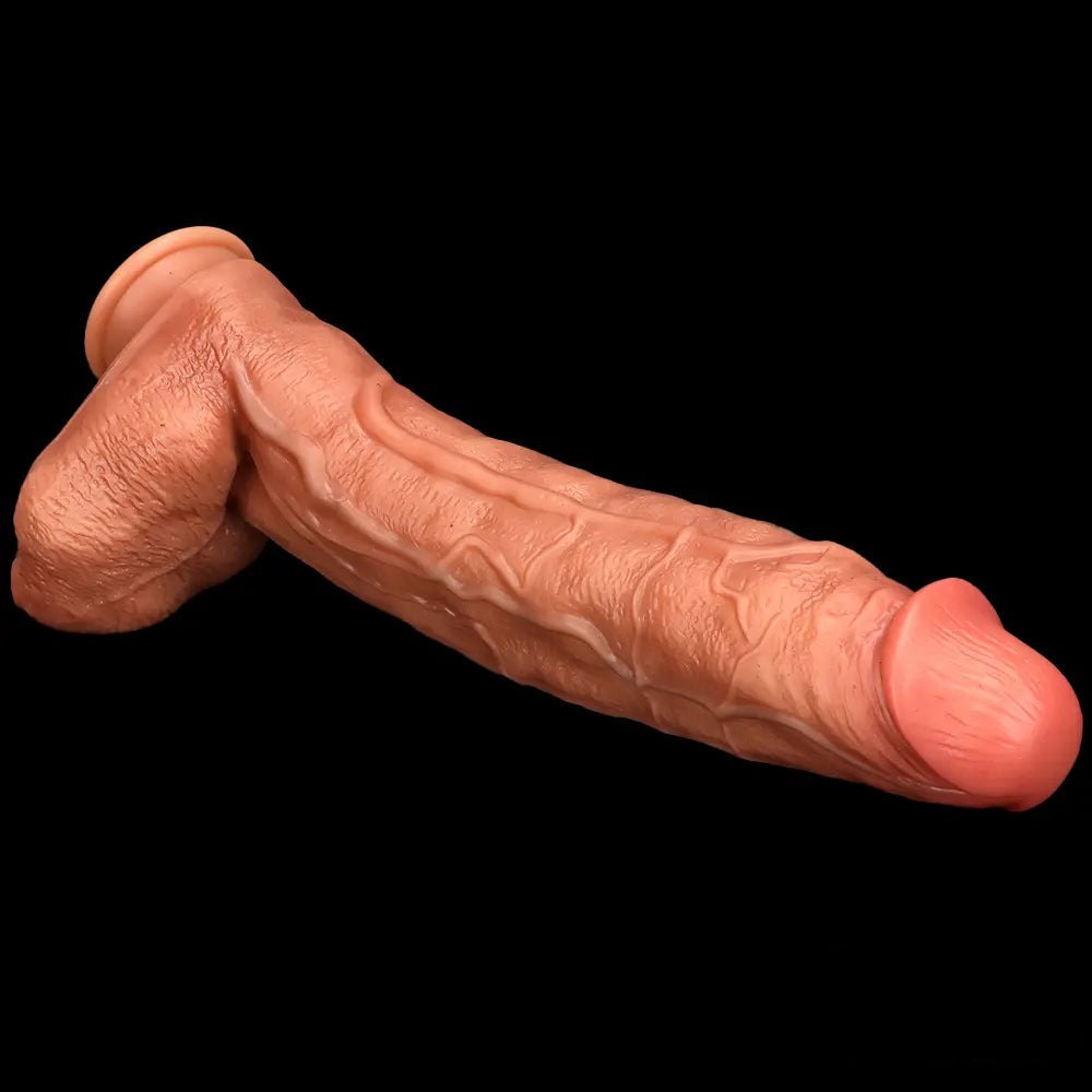 Flesh silicone suction cup dildo, photo 10