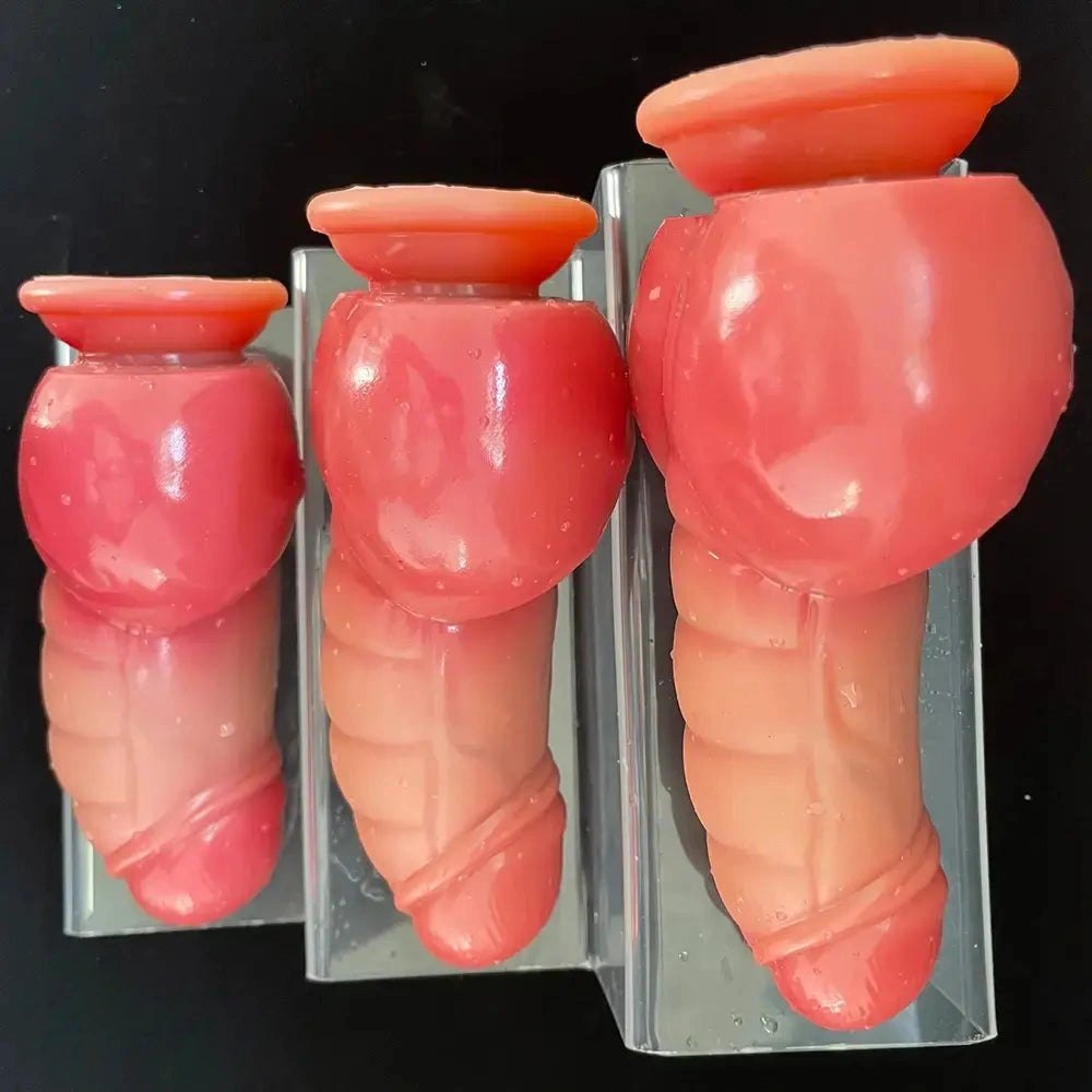 Flesh thick suction cup dildo, photo 2