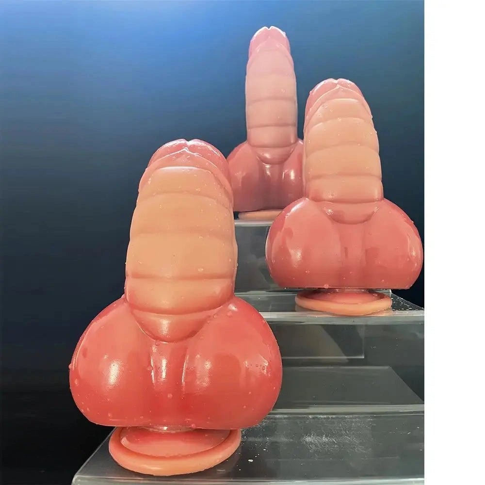 Flesh thick suction cup dildo, photo 3