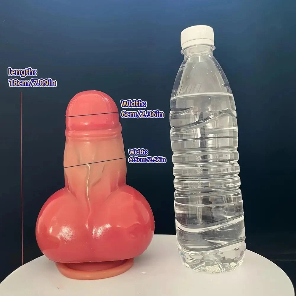 Flesh thick suction cup dildo, photo 5