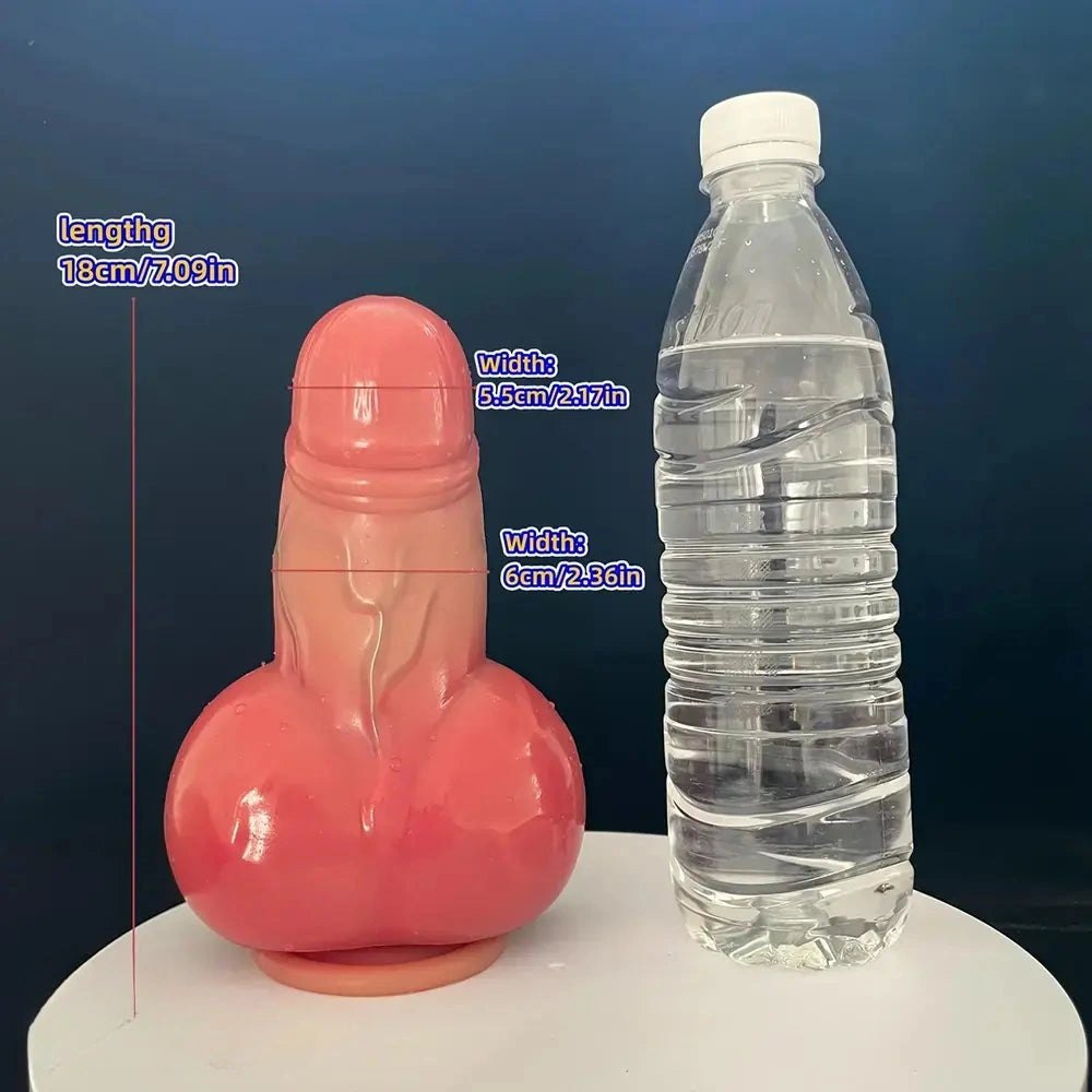 Flesh thick suction cup dildo, photo 6