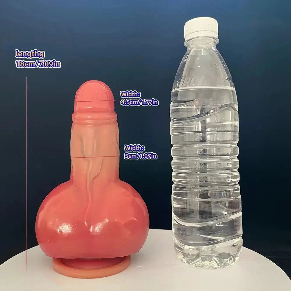 Flesh thick suction cup dildo, photo 7