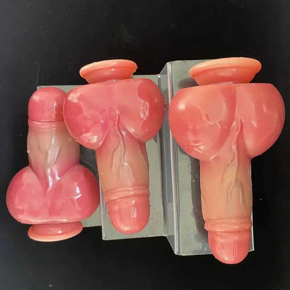 Flesh thick suction cup dildo, photo 9