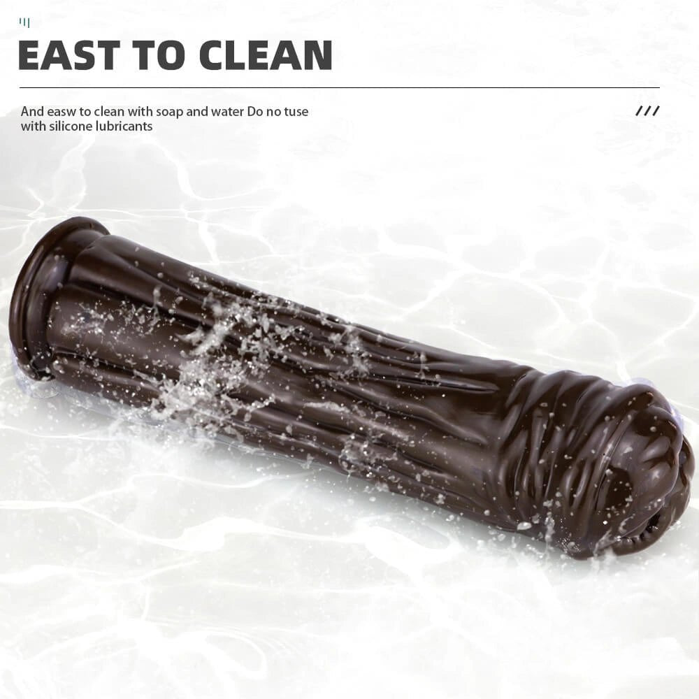 Thick veined realistic pvc dildo, photo 6