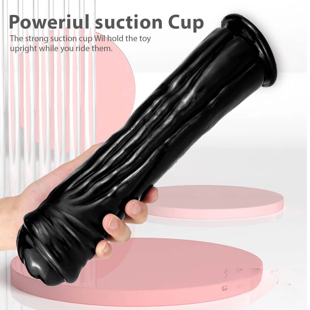 Thick veined realistic pvc dildo, photo 7