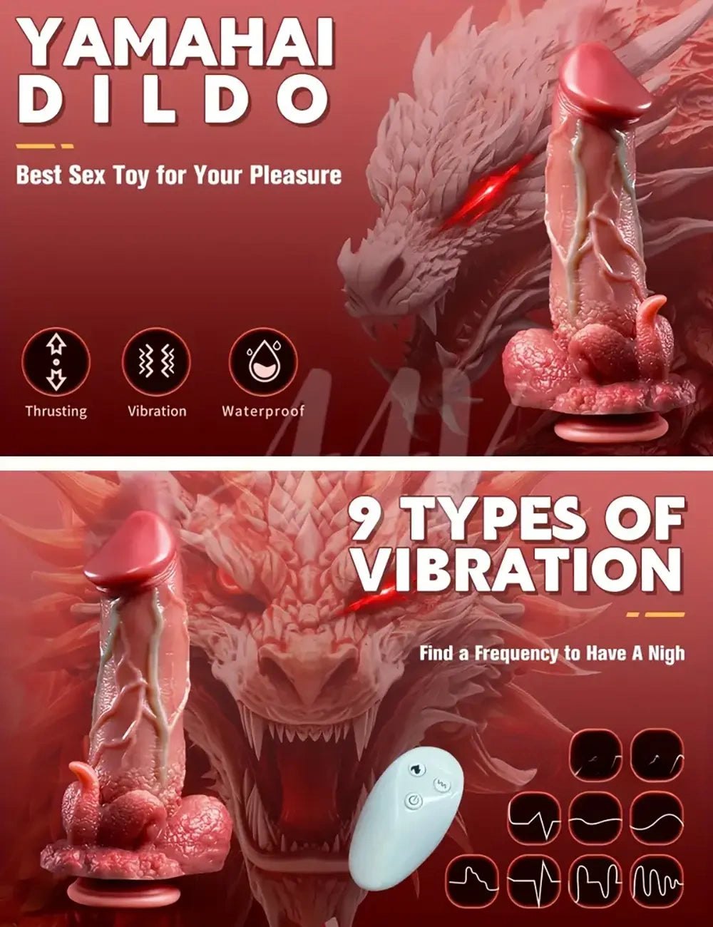 Flesh vibrating thrusting silicone dildo, photo 4