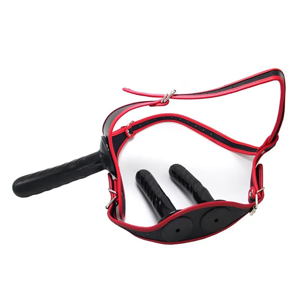 Strap-on harness set with three dildos, photo 3