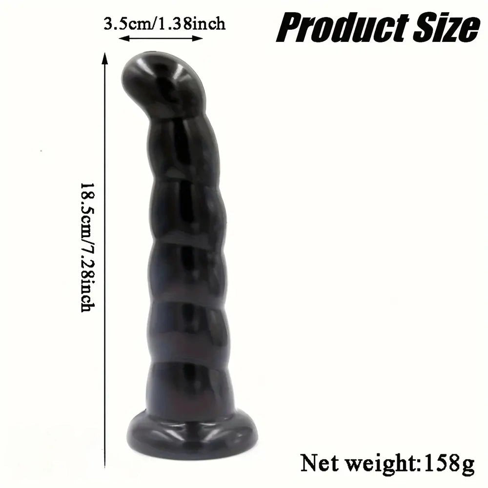 Black strap-on dildo harness set, photo 3