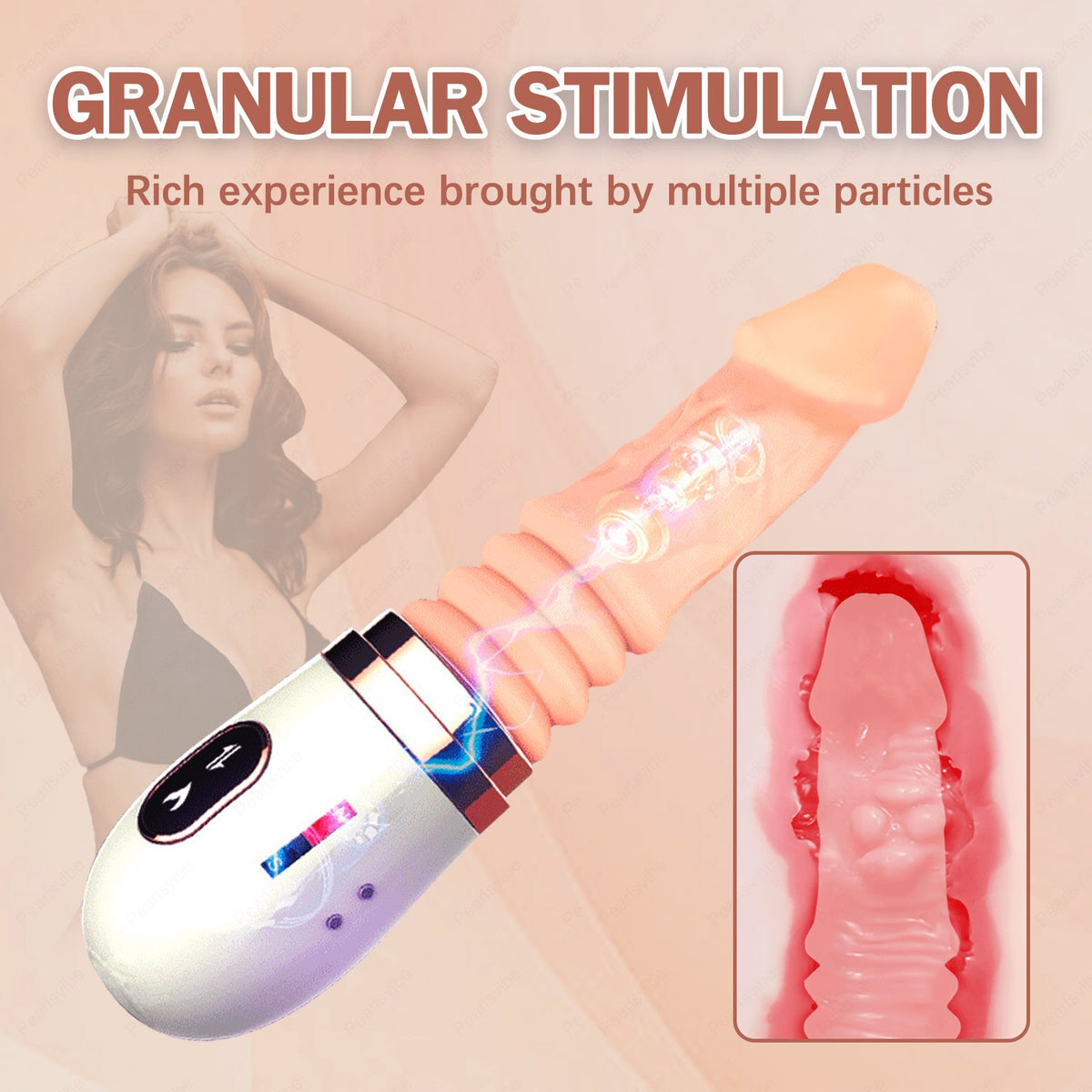 Thrusting dildo machine and realistic dildo set, photo 3