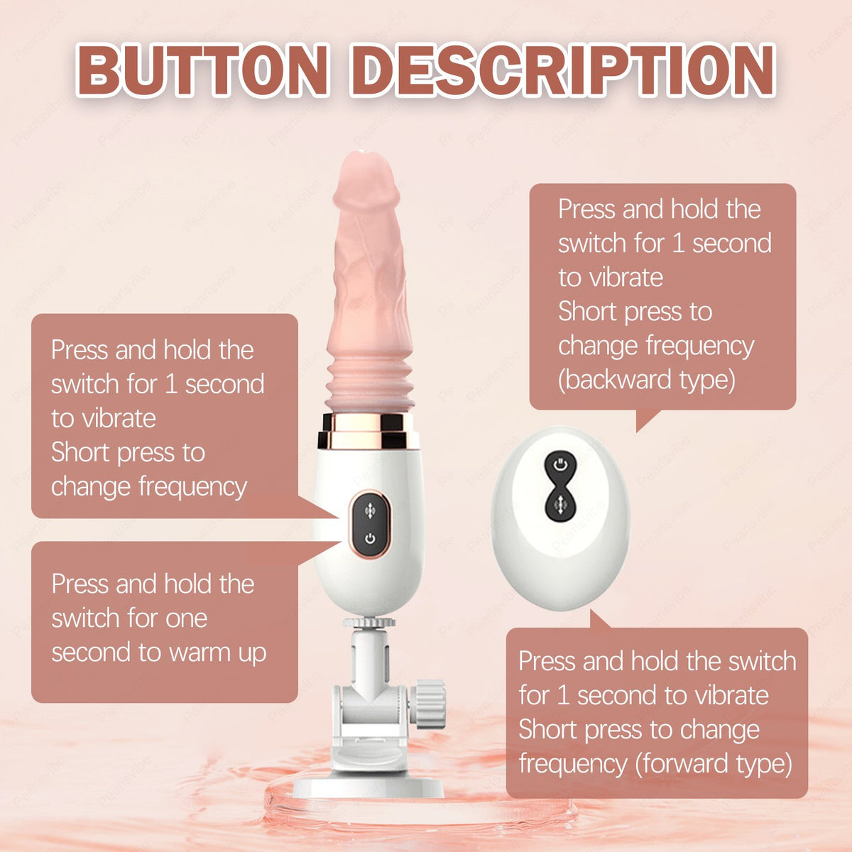Thrusting dildo machine and realistic dildo set, photo 6