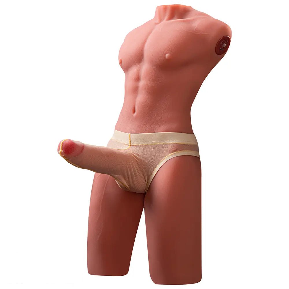 Flesh tone male torso sex doll, photo 1
